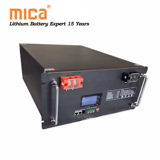 48 V 200 Ah Hybrid-Solarbatterie LiFePO4 Lithium-Ionen wiederaufladbar, netzunabhängige Stromversorgung, 10 kWh Energiespeicher-Batterie-Rack