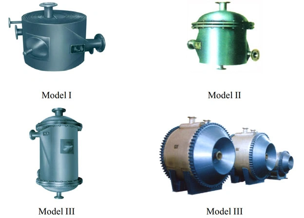 150m2 Two Sides Undetachable Spiral Plate Heat Exchanger