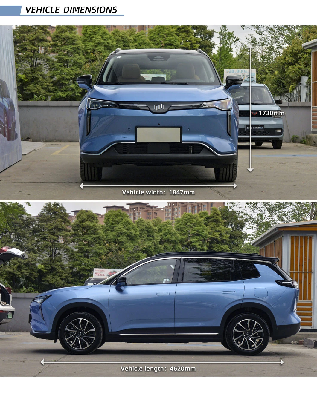 Chinese-Made Weltmeister Wm W6 Electric SUV Nedc 520km 620km Green EV Car 4X2 New Energy Vehicle with Ternary Lithium Battery Used Cars