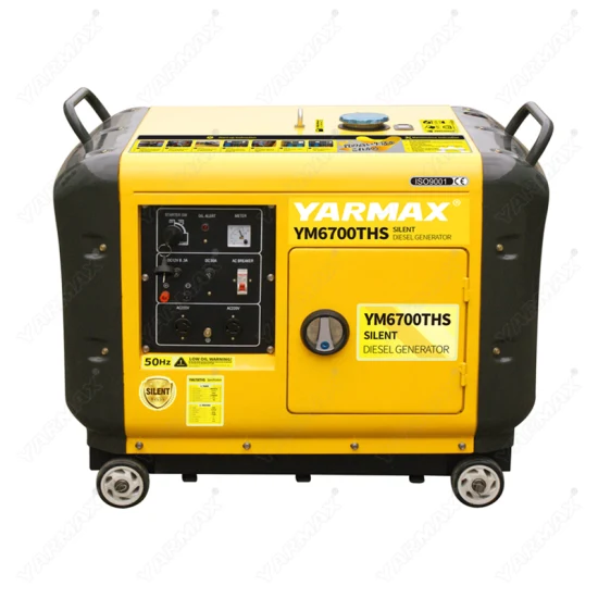 Yarmax 3 kW ~ 12 kW Silent CE Euro V-Zertifikat Dieselaggregat